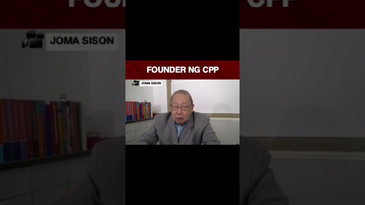 Joma Sison supports Leni Robredo