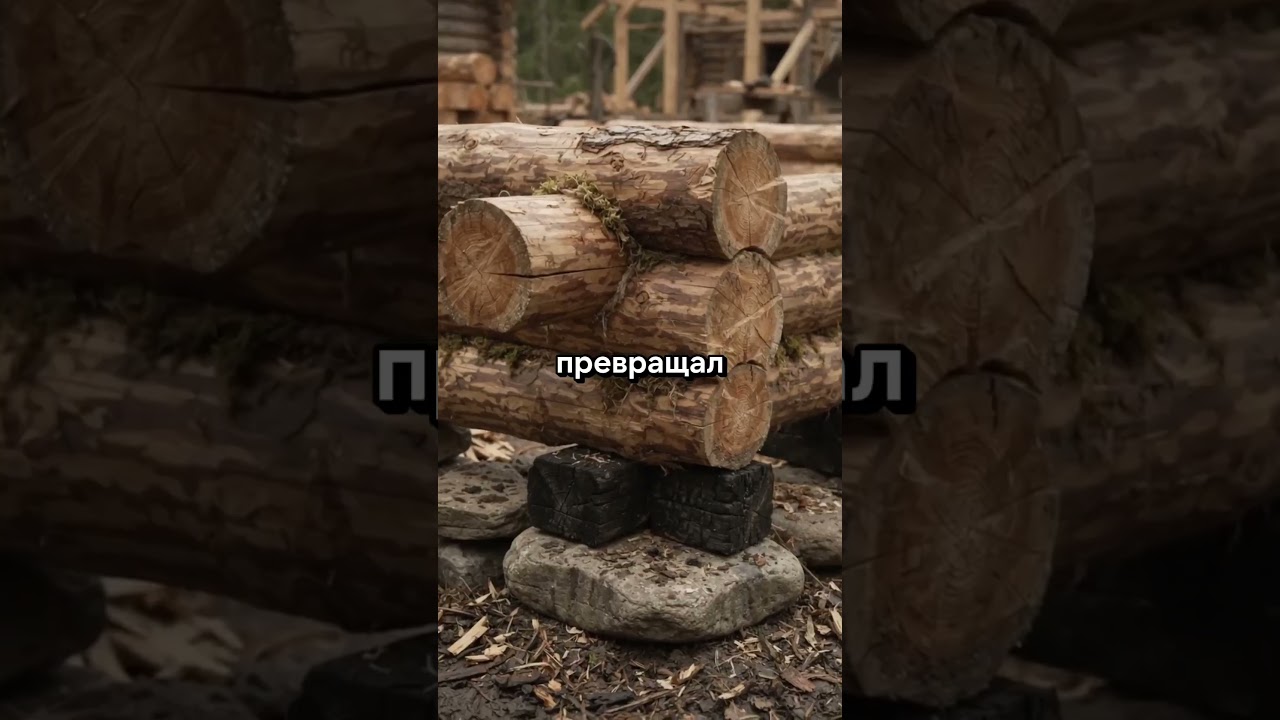 Главное отличие русской бани от избы 500 лет назад 🪓 #Shorts