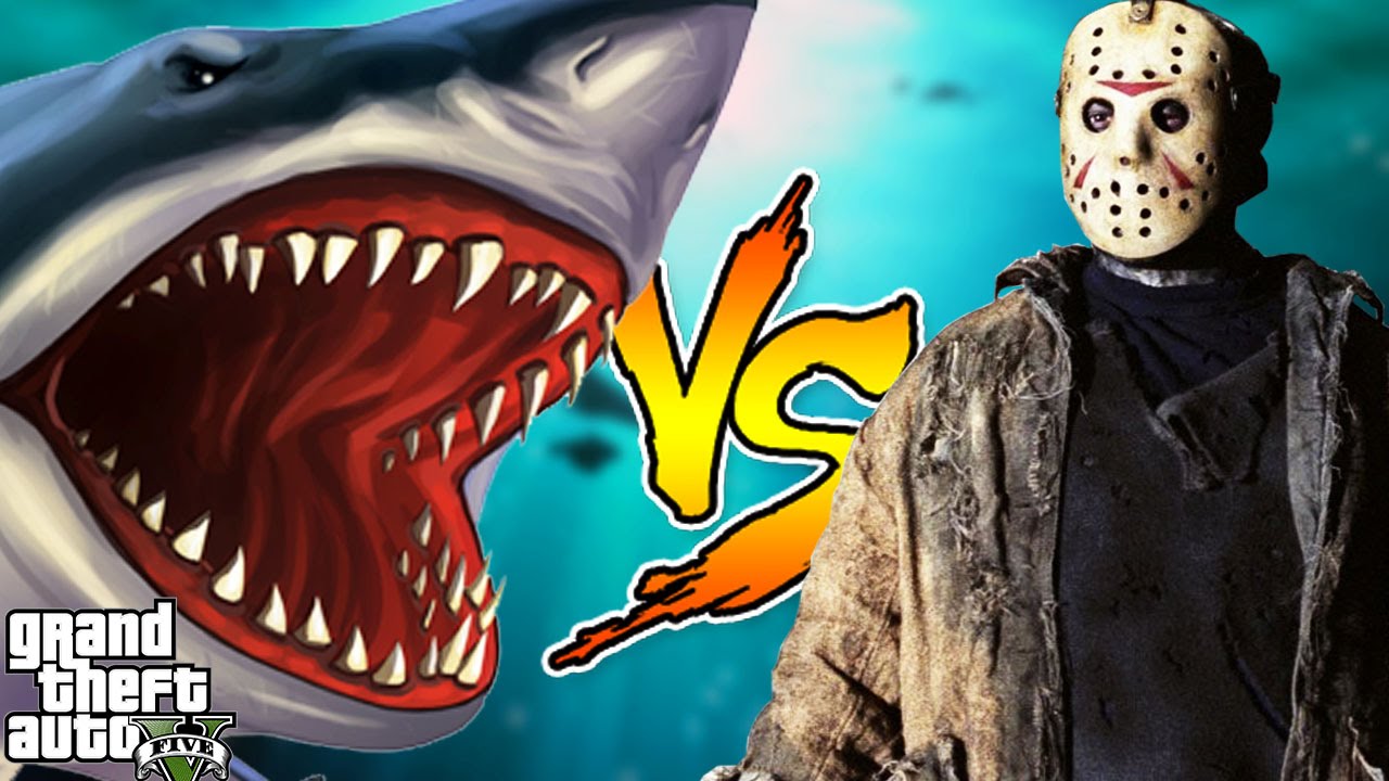 JASON CONTRA TUBARÕES NO GTA V (Nova Geração)