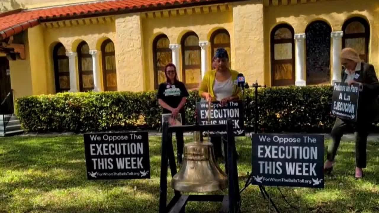 Florida clergy ring bells in death penalty protest ahead of executions