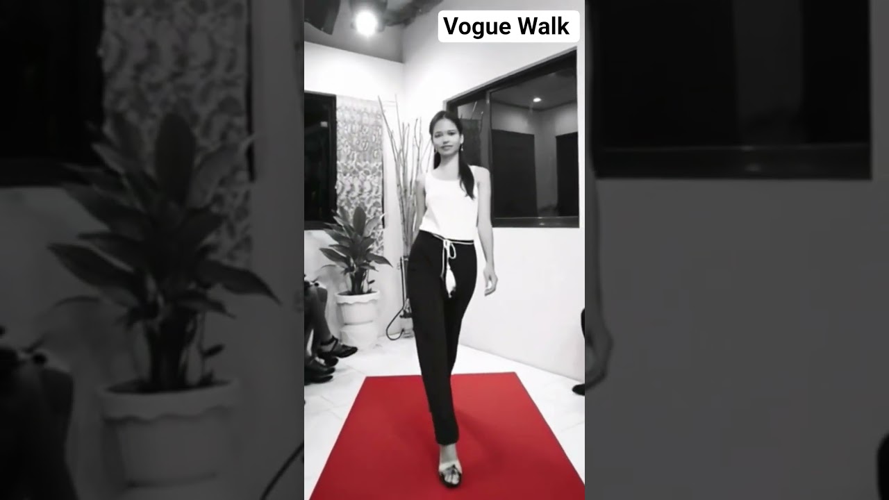 How to walk like a model 