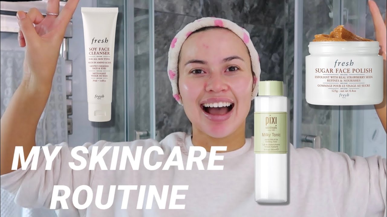 MY SKINCARE ROUTINE (DRY SKIN) | ANGELA RAYSON