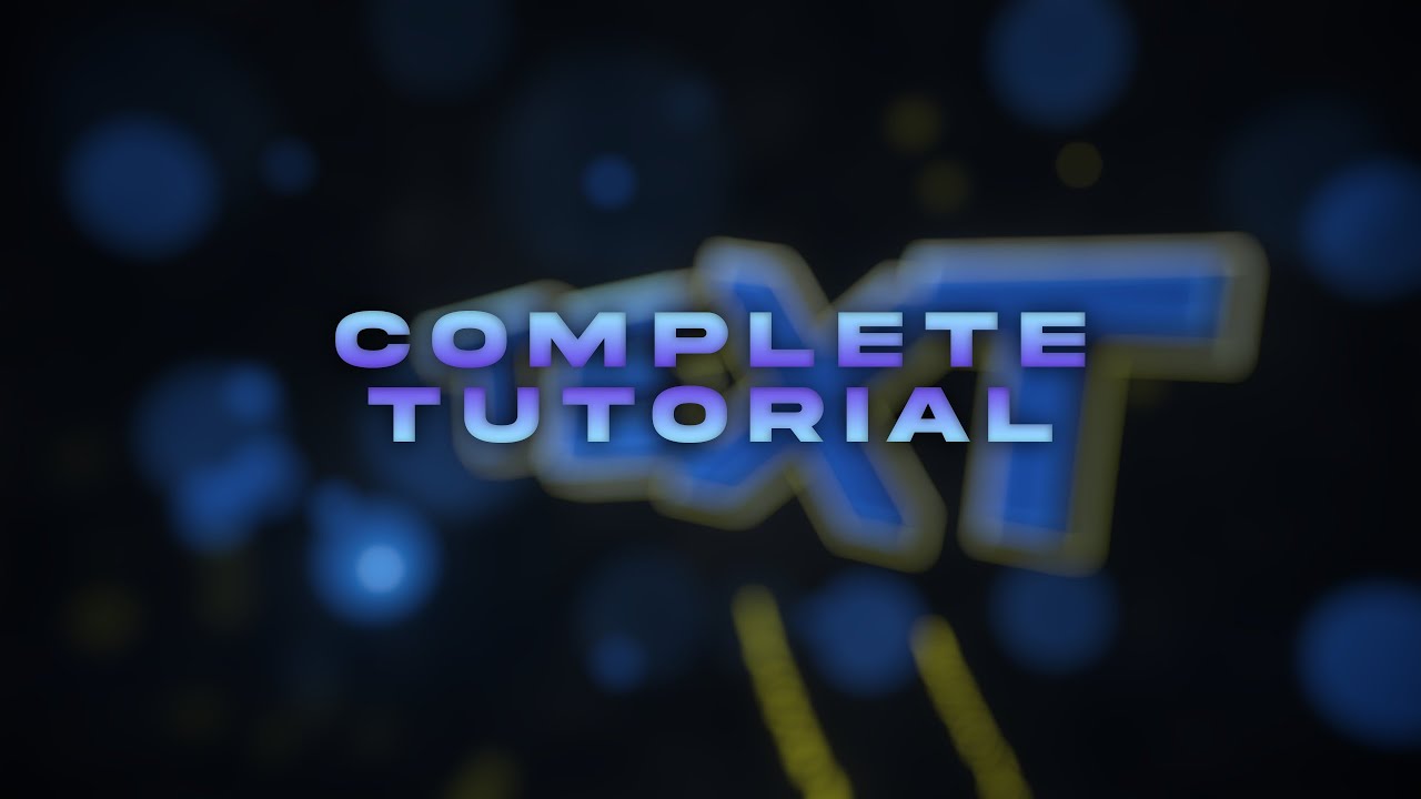 Simple Cinema4D/After Effects Intro Tutorial (Project Files Included)