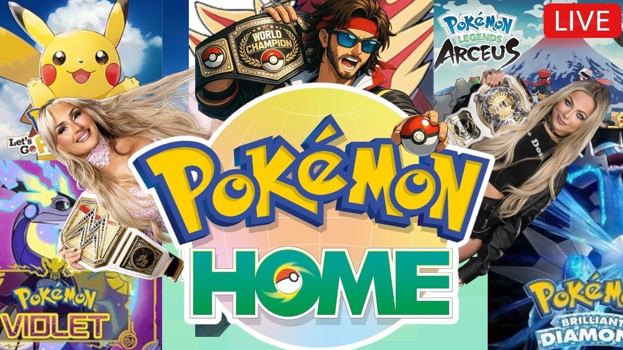 Pokemon Home And Finishing Up Some Older Pokemon Switch Games BOI! [Pokemon Legends Z-A] LIVE!
