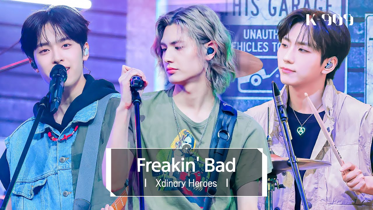 [Live Band] Xdinary Heroes (엑스디너리 히어로즈) - Freakin' Bad l @JTBC K-909 230513 방송