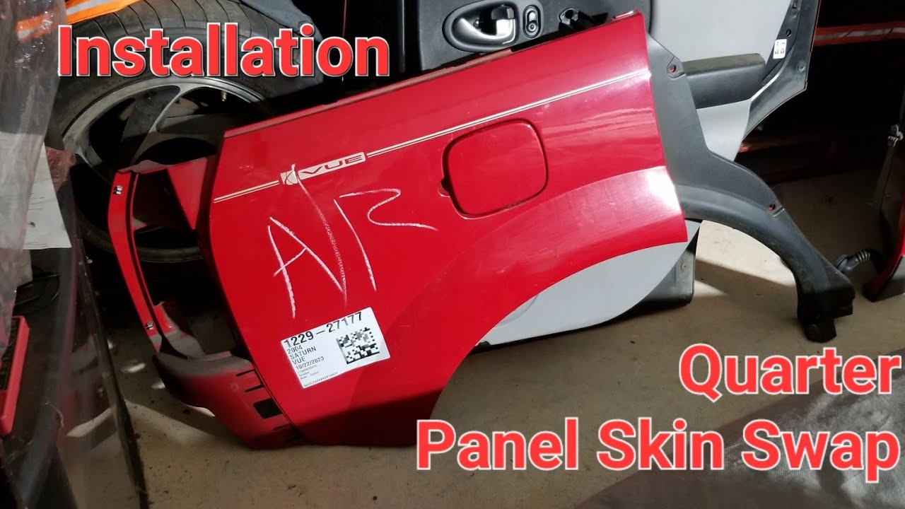 Full Rear Quarter & Bumper Installation (04 Saturn VUE Project)