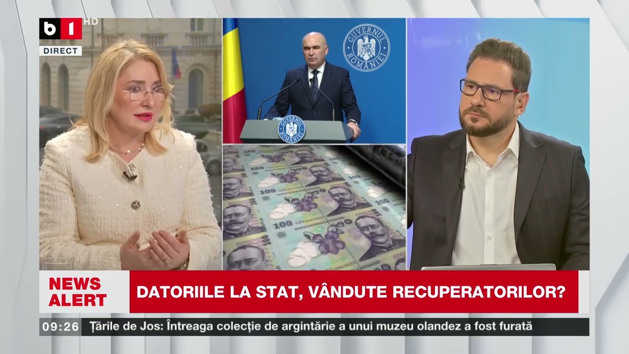 VERONICA DUȚU, CONSULTANT FISCAL, DESPRE CE RIȘTI DACĂ NU PLĂTEȘTI IMPOZITELE LA TIMP_Știri B1TV