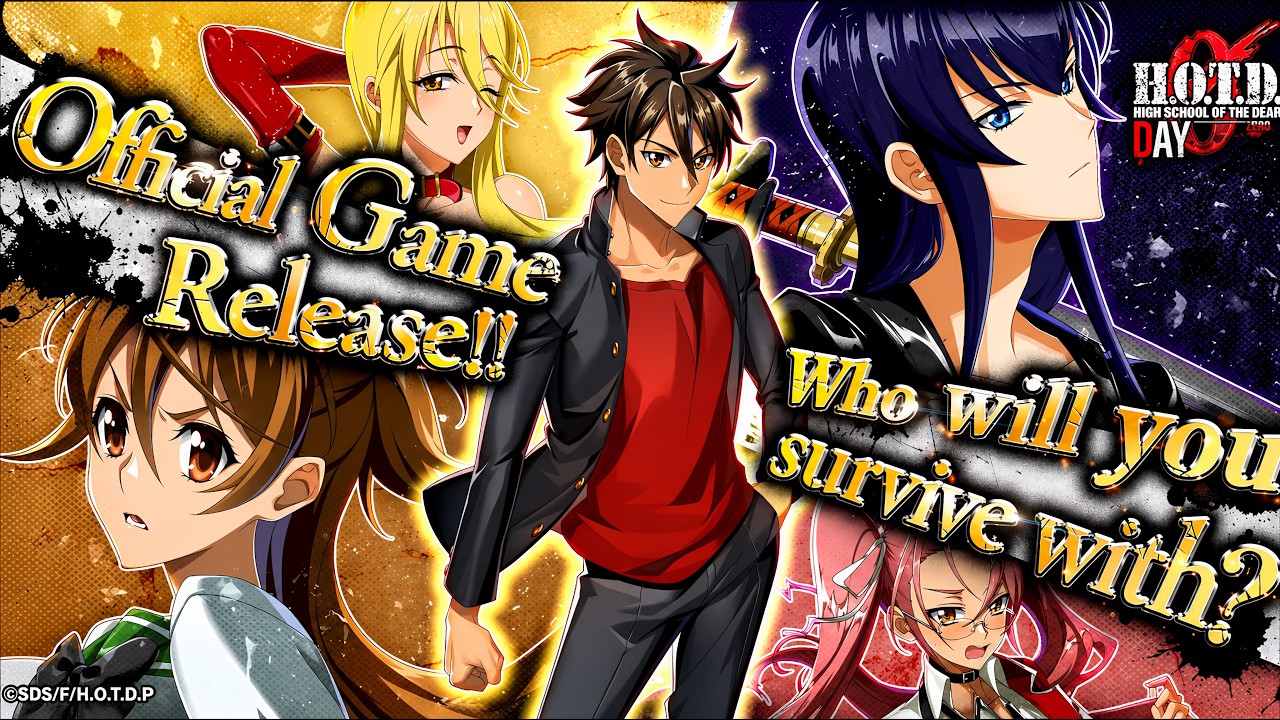 HIGH SCHOOL OF THE DEAD DAY 0 - Gameplay Android iOS