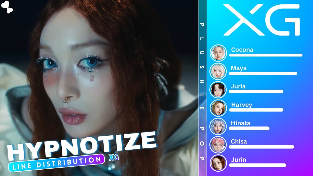 XG - HYPNOTIZE | LINE DISTRIBUTION 