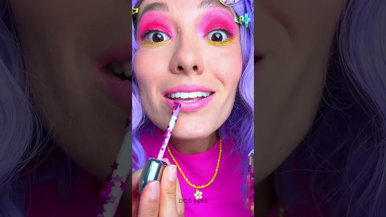 &iexcl;Personaliza tus labios! Brillo labial DIY 🌟💄 #maquillaje