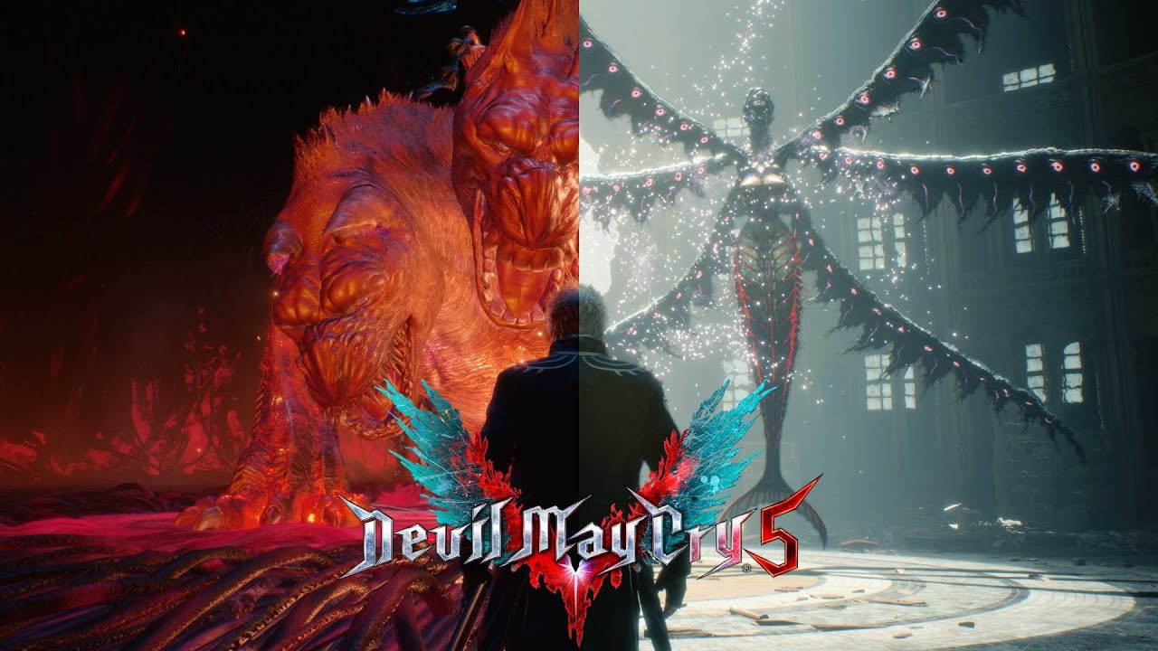 [Devil May Cry 5] - Битва с боссом Вергилием
