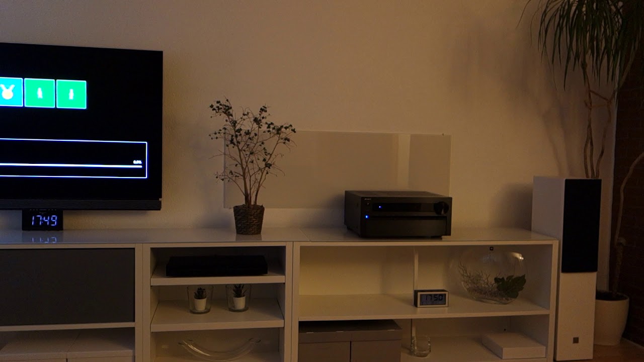 Onkyo ресивер. Функция Pure Audio.  Как меняется звук в разных местах в комнате