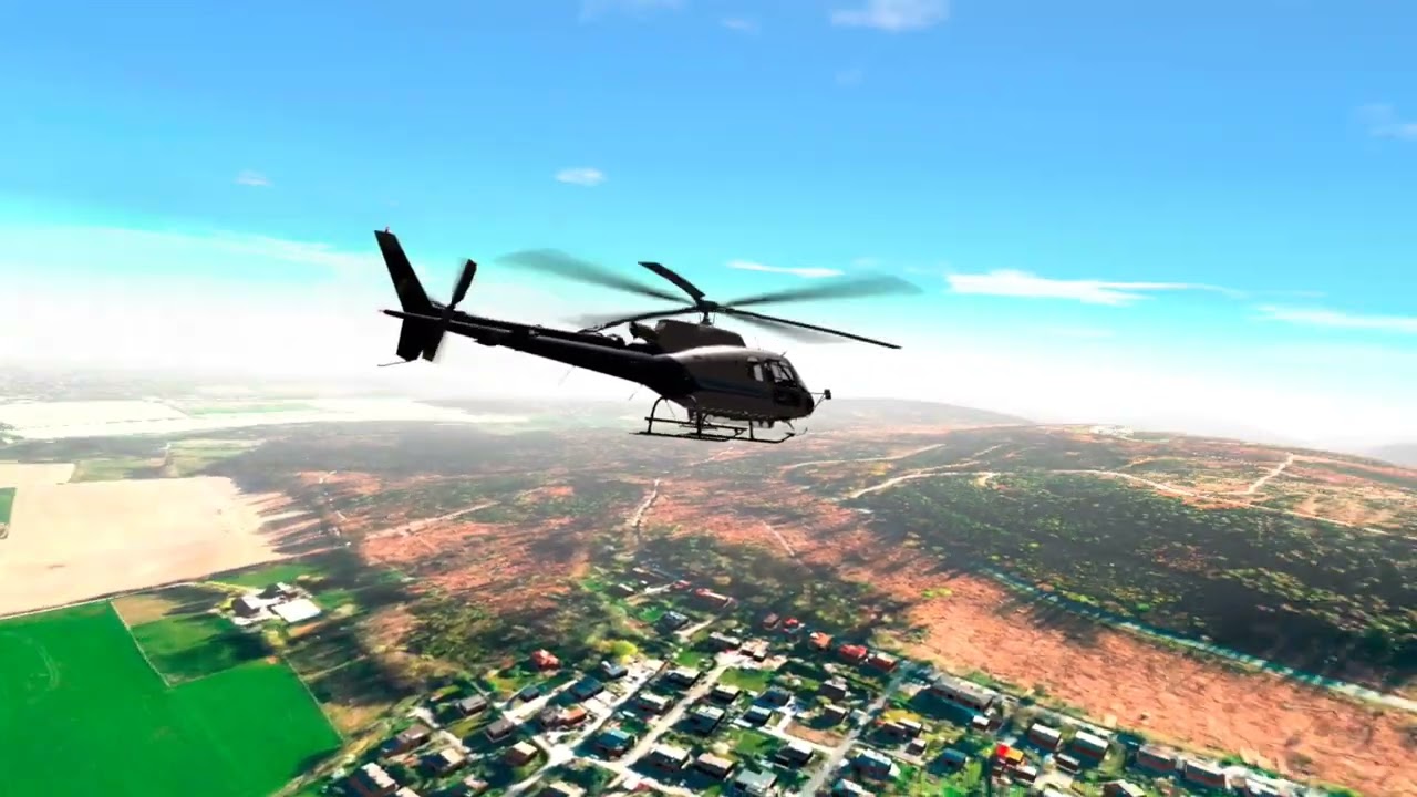 World Flight meta oculus quest 2 Helicopter, helicopter!