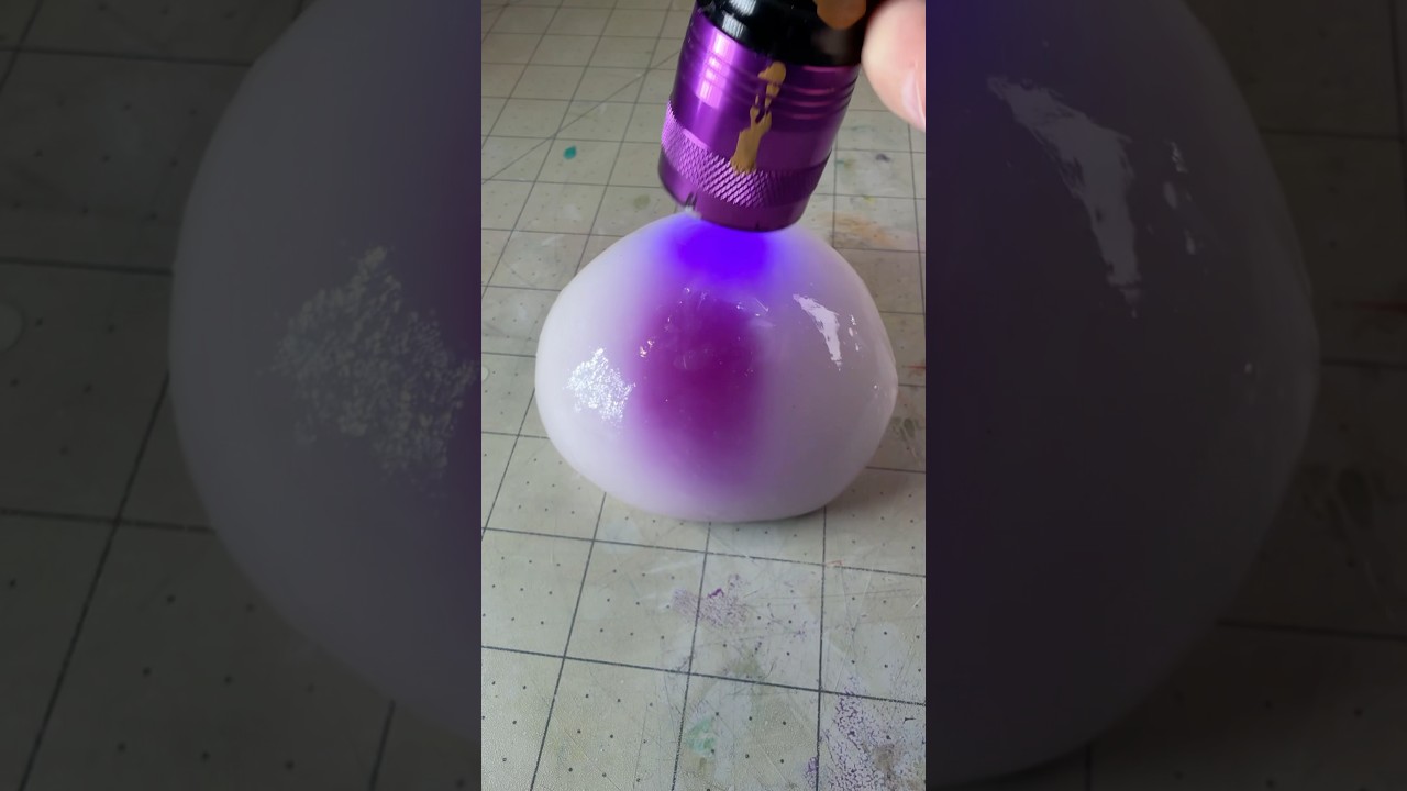 UV color changing slime