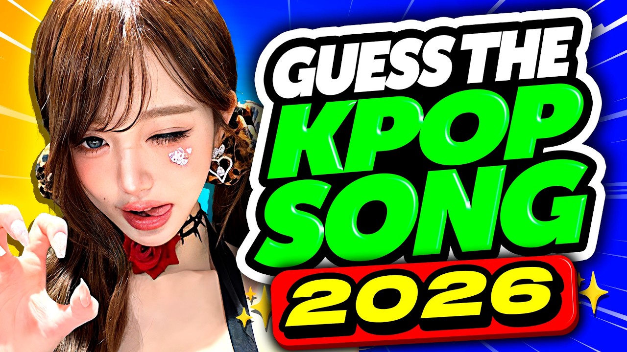 ⚡️ GUESS THAT 2026 KPOP SONG ⚡️ | KPOP QUIZ 2026