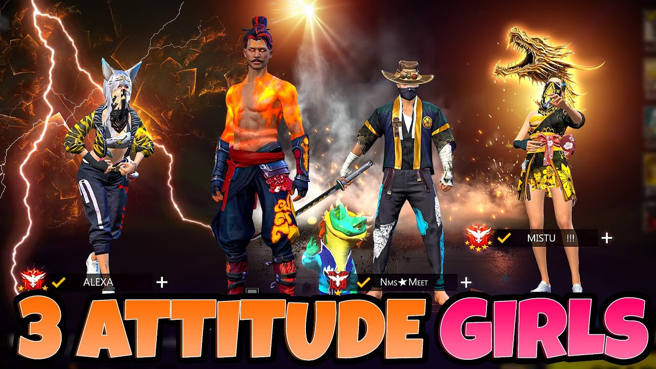 4 Attitude😱Girls Vs 10 Year Boy Helping Kaluwa Open Challenge आजा Noob😤1 vs 4 में !!