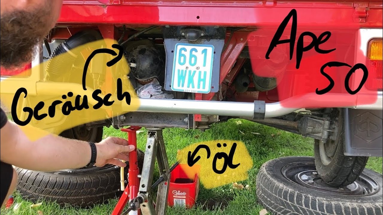 Ape 50 - Keine Leistung, Ölverlust - Motorprobleme - Wer hat eine Idee?