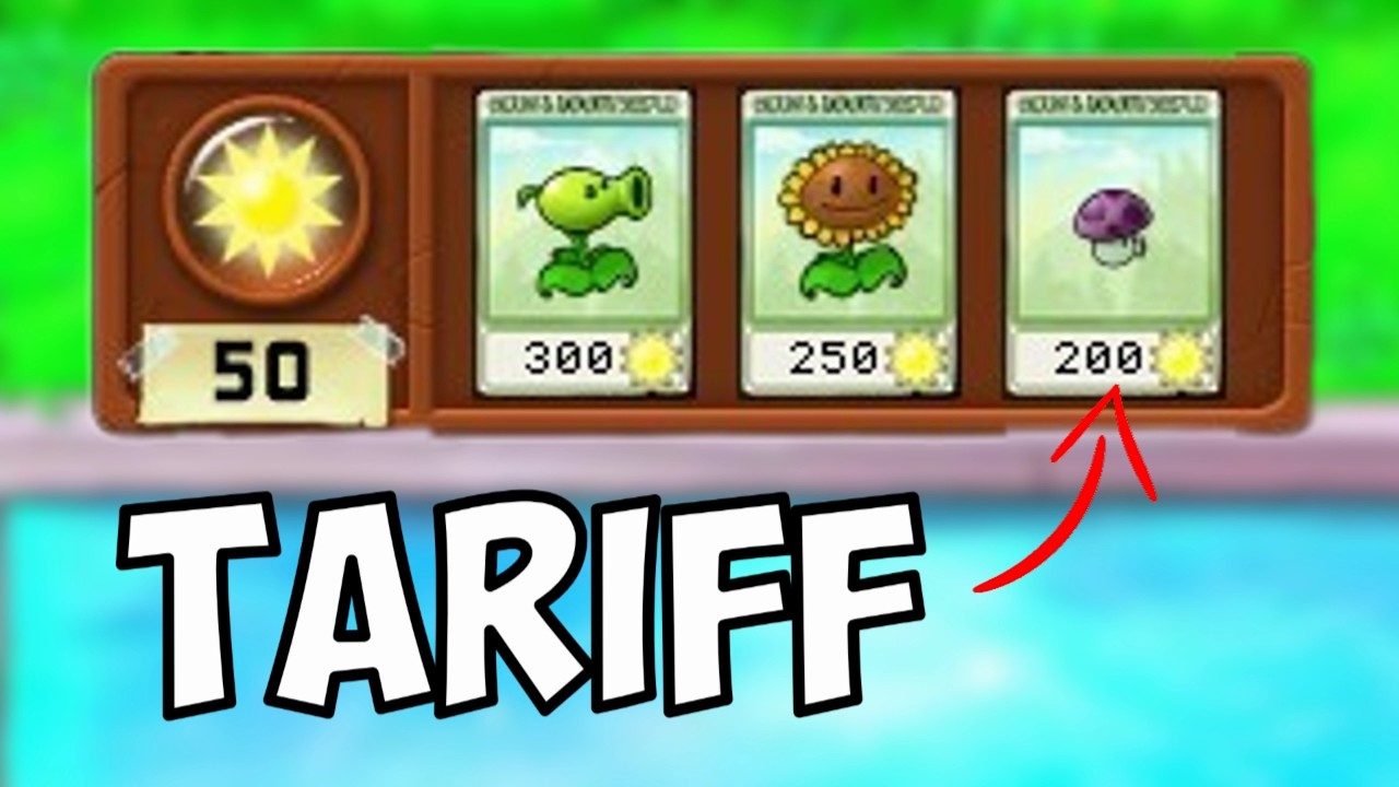 Can You Beat Plants Vs. Zombies with TARIFFS?