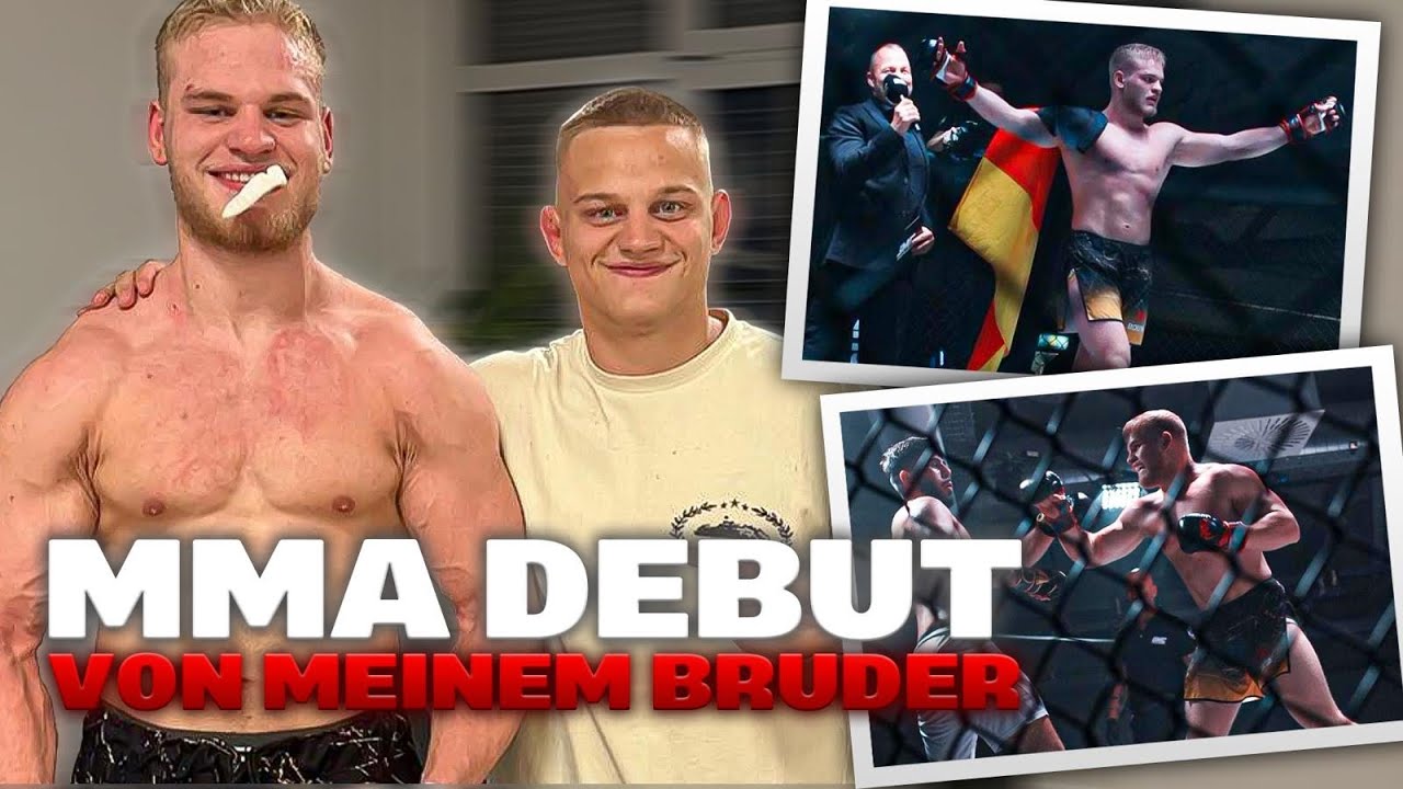 Mein kleiner Bruder macht sein MMA Debüt