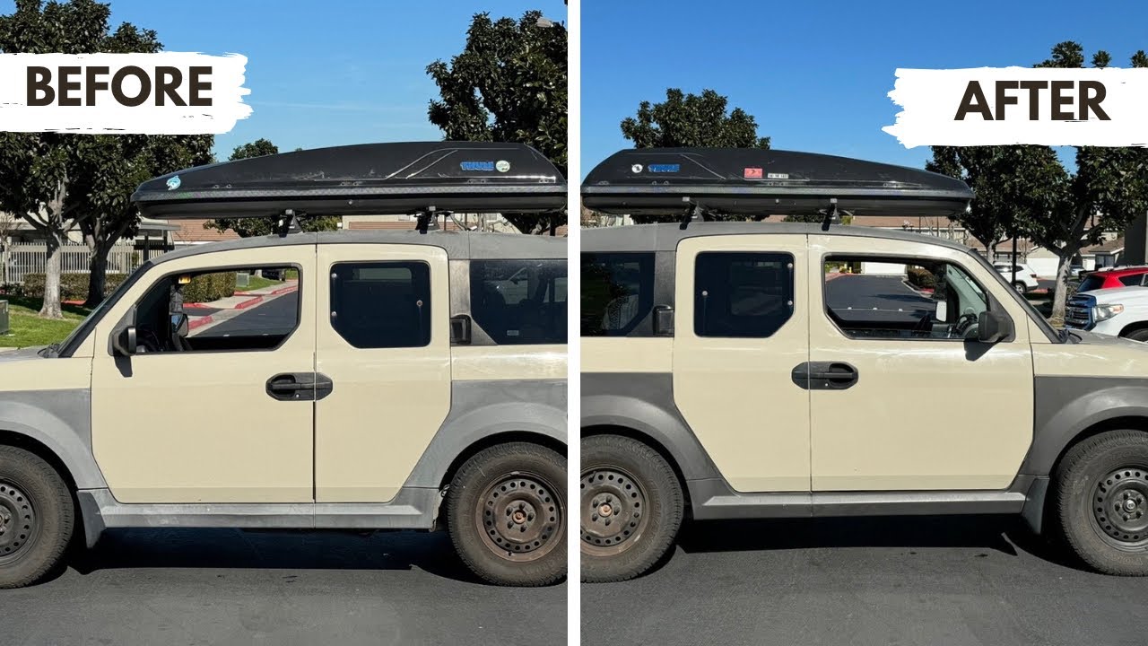 How to Restore The Plastic Panels On Your Honda Element