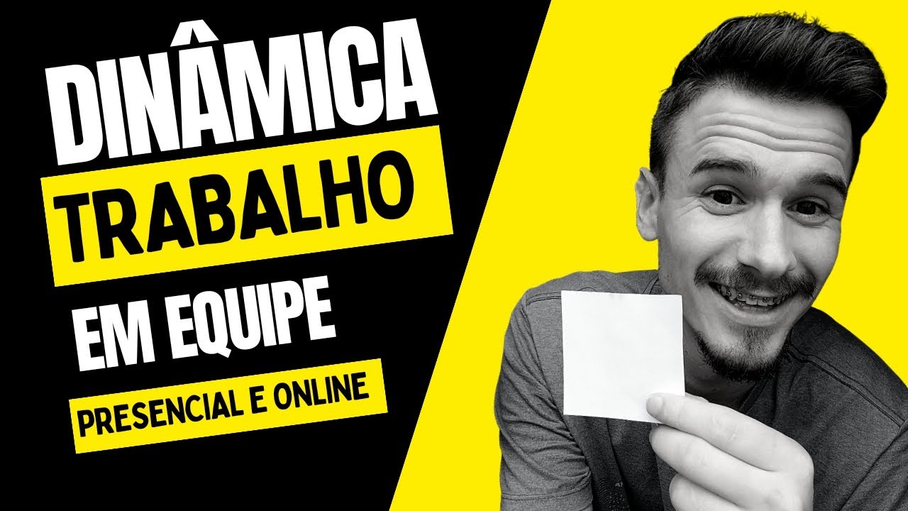 Dinâmica | Trabalho em equipe | online
