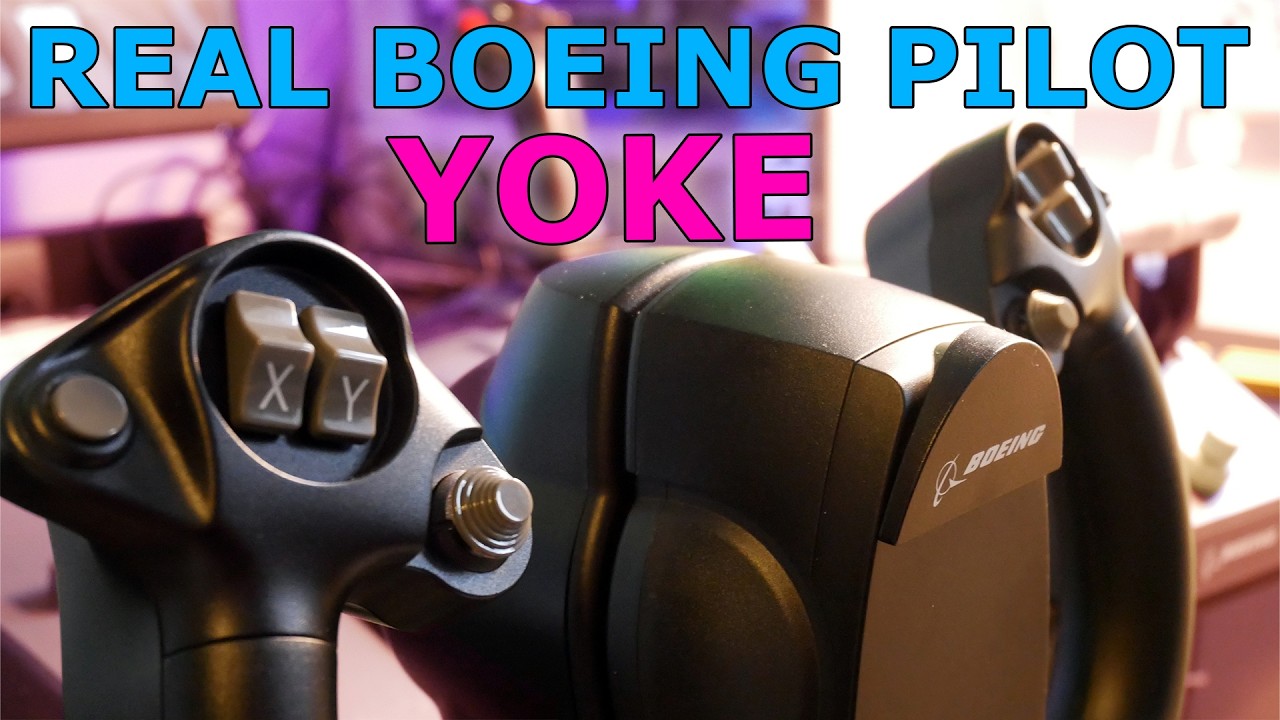 Пилот Boeing 787 в реальном мире пробует штурвал Thrustmaster Boeing: достаточно ли он реален?