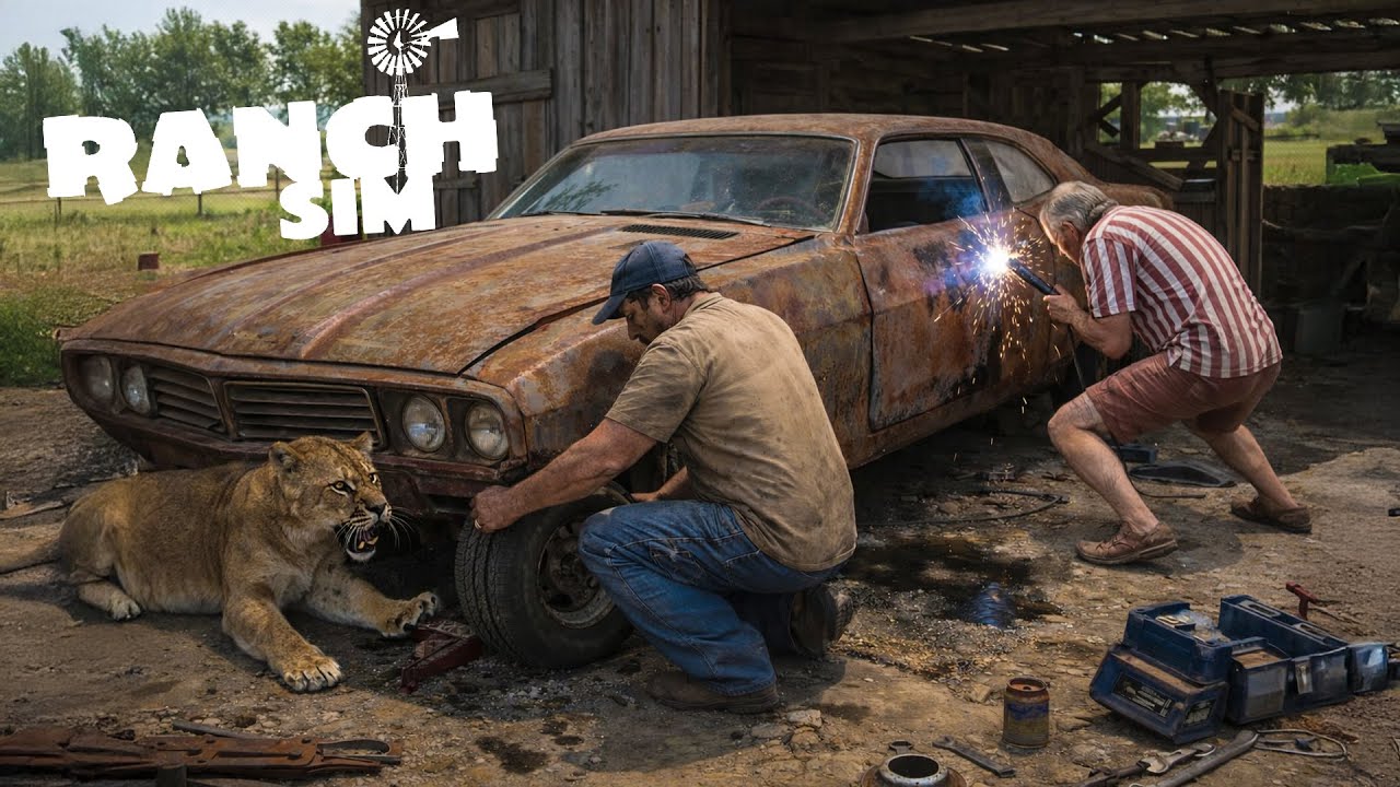 A VENIT BELEAUA CAND RENOVAM CAZANUL ASTA DE MASINA! Ranch Simulator Multiplayer