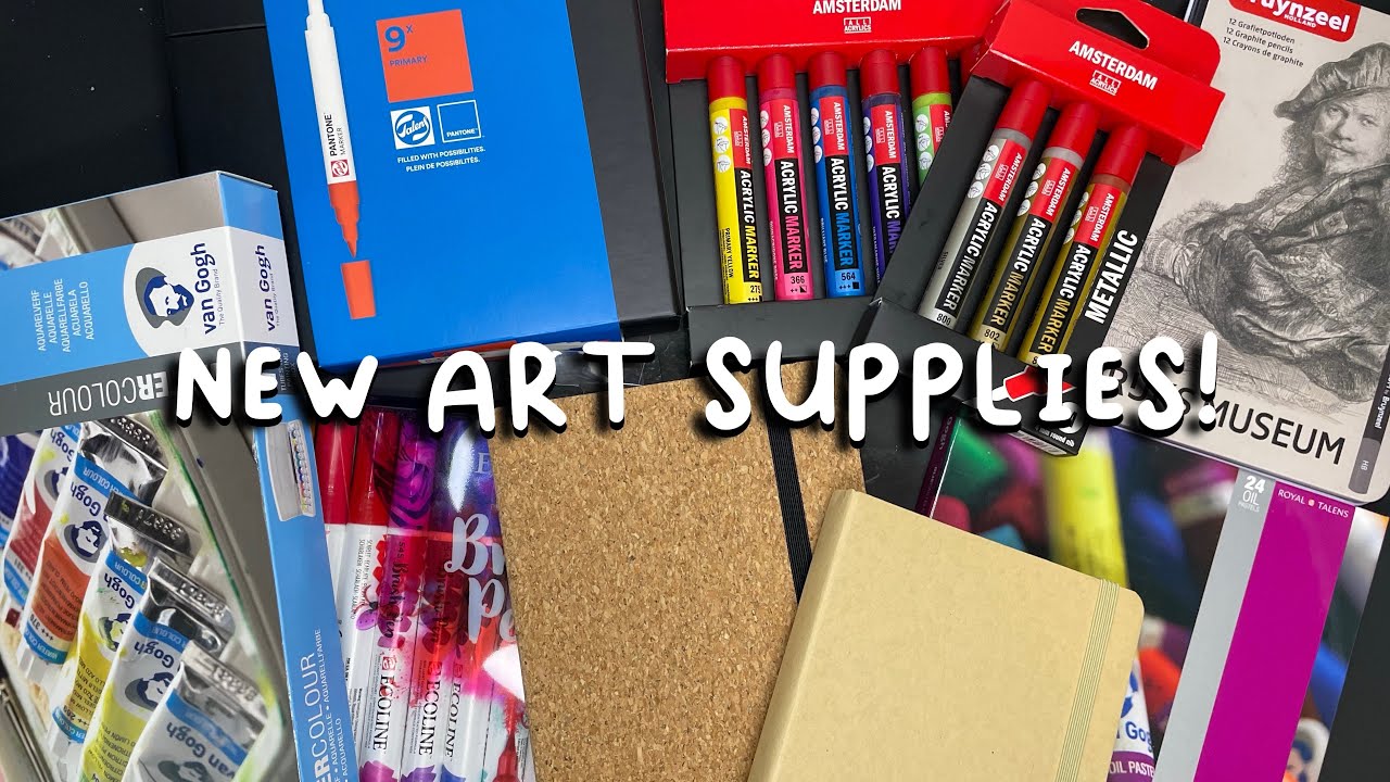 HUGE NEW ART SUPPLY HAUL! September 2025