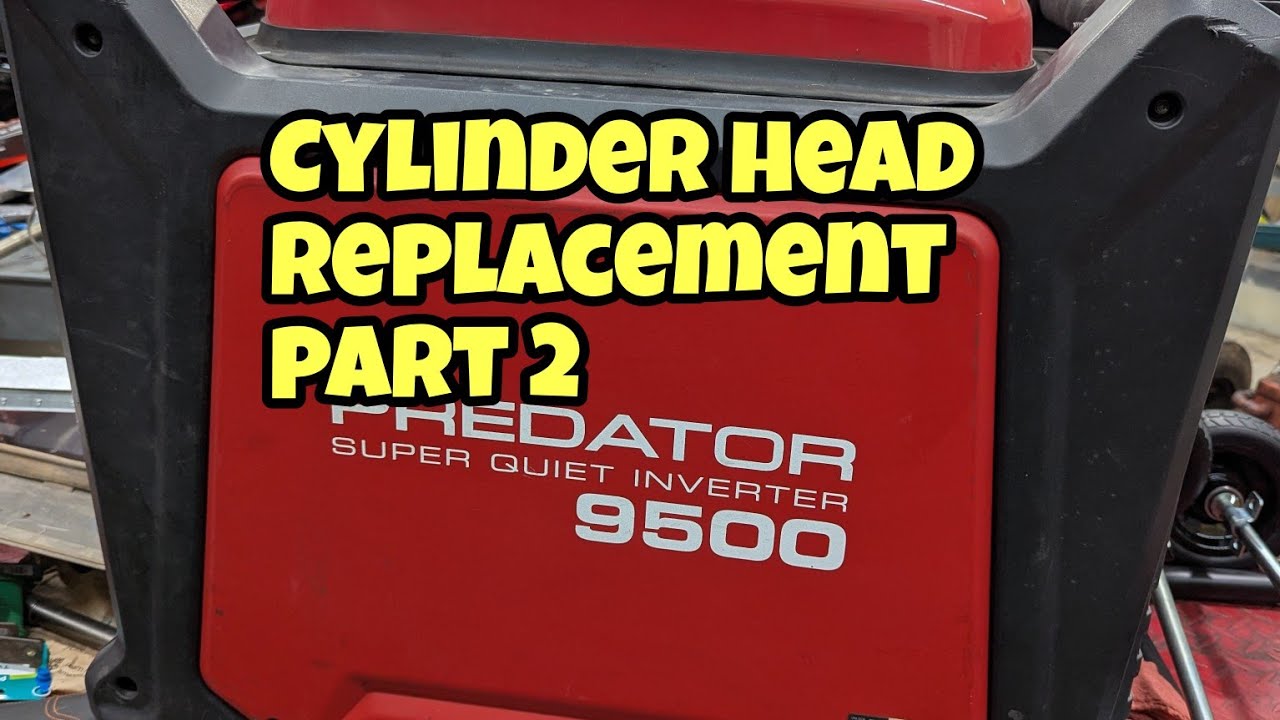 Part 2: Head replacement assembly, Predator 9500 Inverter Generator from Harbor Freight