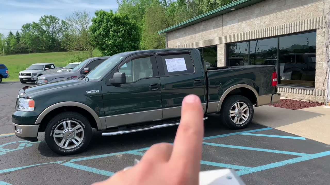 2005 Ford F150 Lariat 2WD SuperCrew with ONLY 63k miles!!