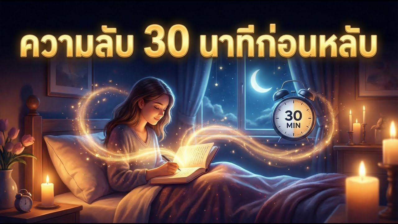 ความลับ 30 นาทีก่อนหลับ