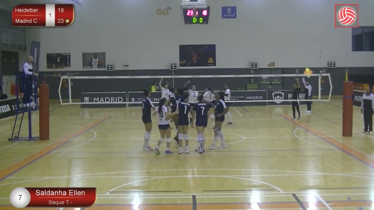 Ellen Amaral Outside Hitter Shirt 7 Madrid Chamberi  x Heidelberg Volkswagen