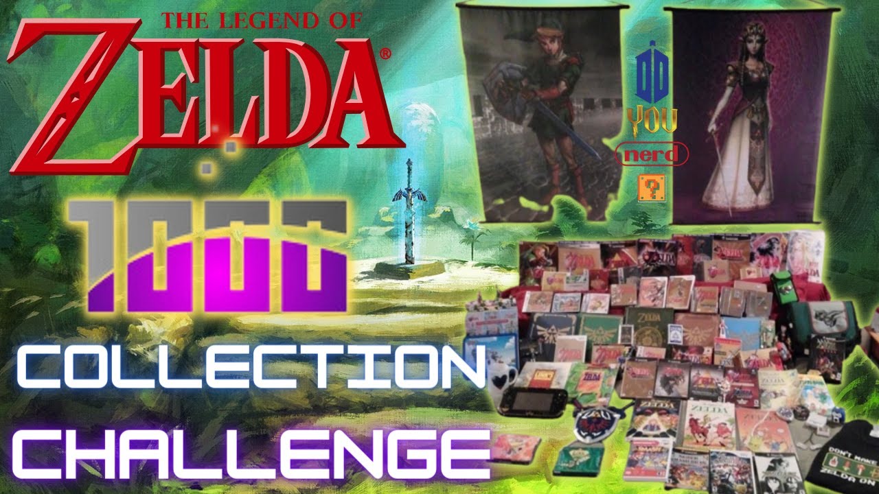 Legend of Zelda Collection Challenge -- 1,000 or Bust Series