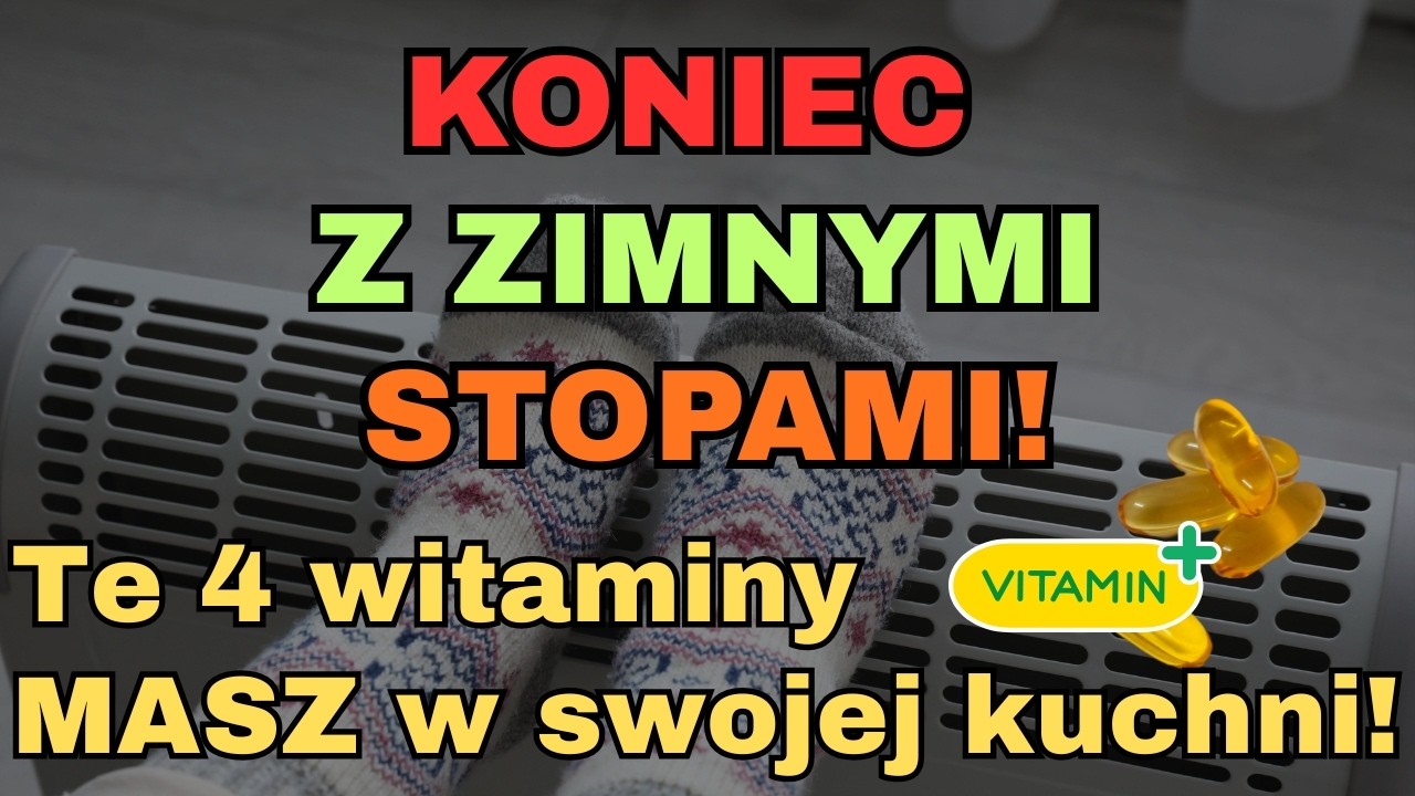 Wzmocnij Krążenie w NOGACH! 4 Witaminy, Które Pokonają Ból i Żylaki