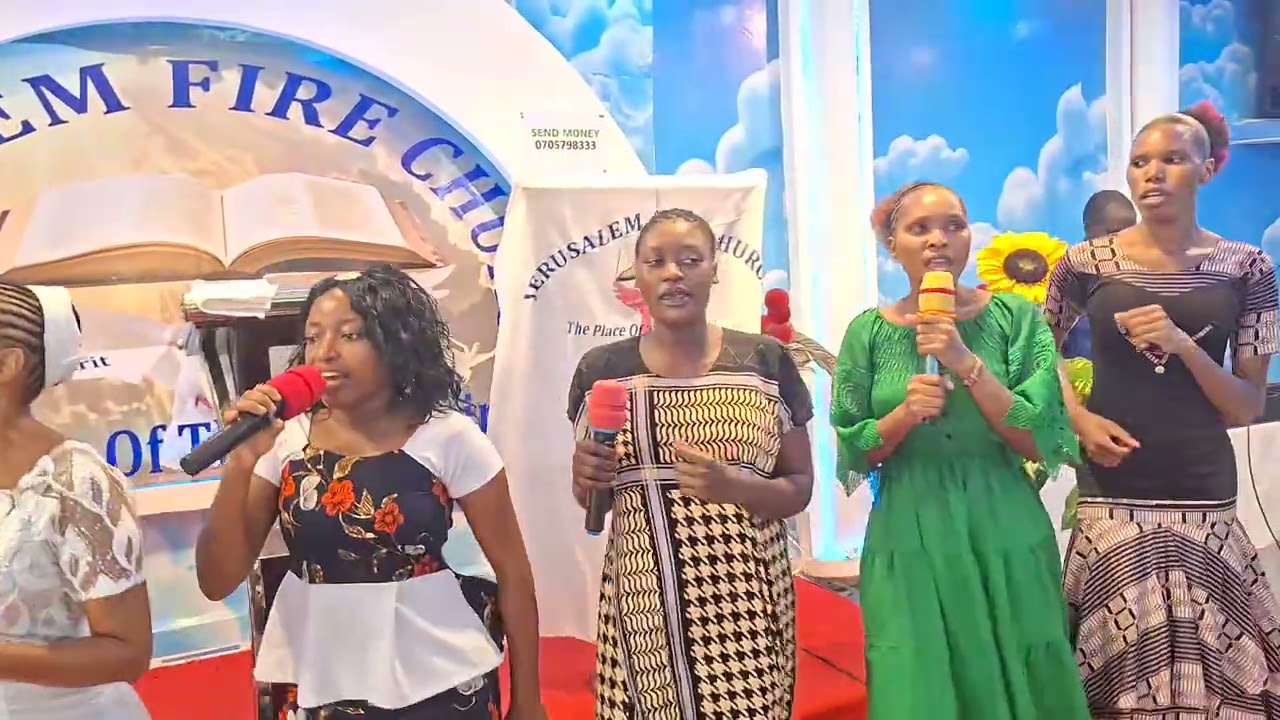 Hii nkwaya ya vijana wetu wa Jerusalem fire church Mungu awazidishie huduma zao ziwe za baraka