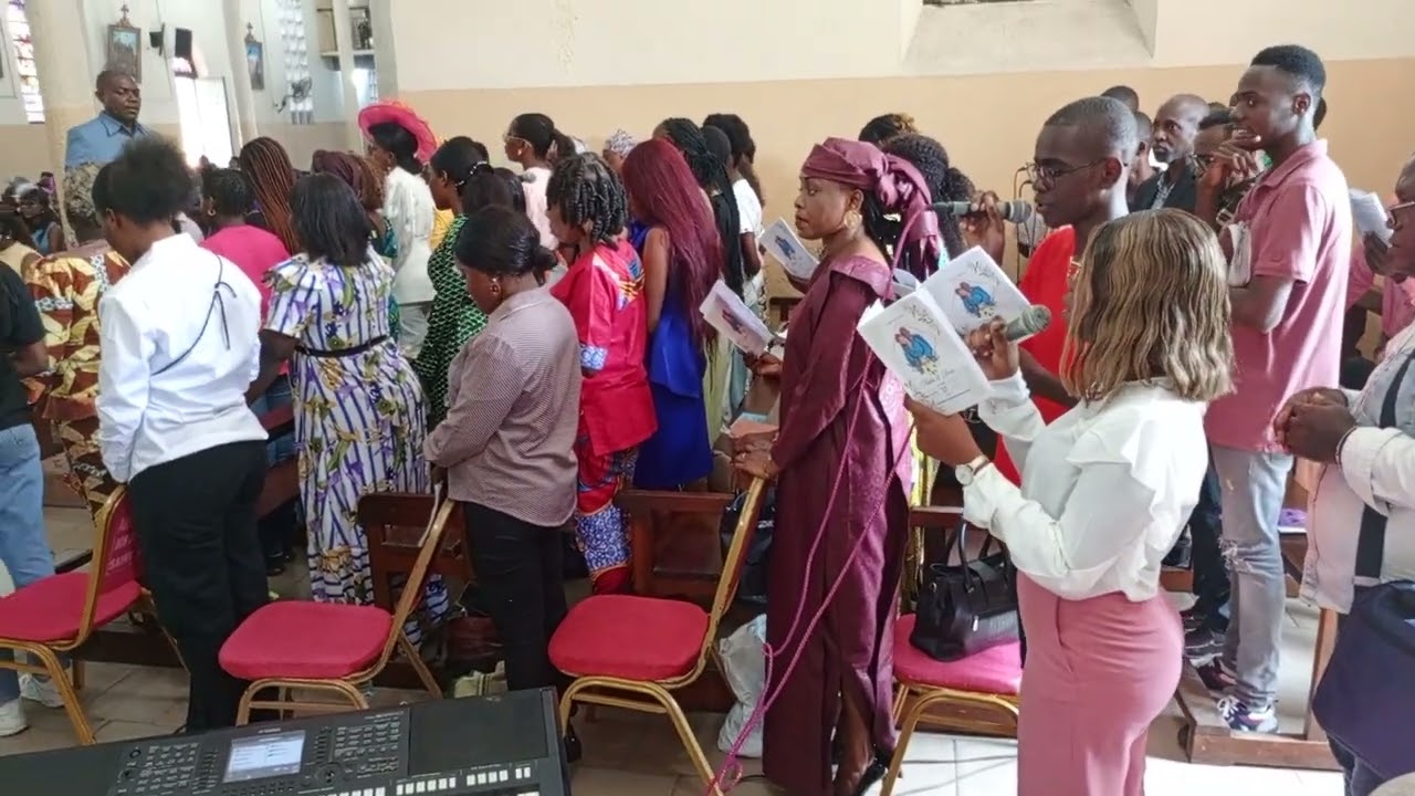 Ton Dieu sera mon Dieu, Chorale Sainte Cécile, mariage du couple Akamba