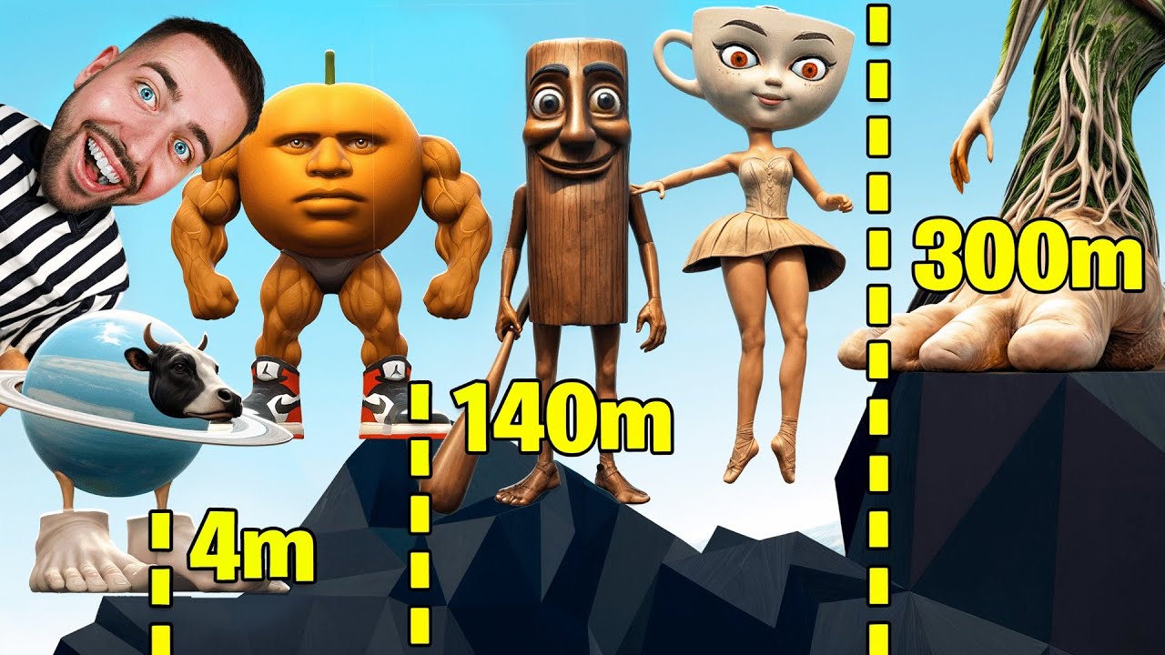 QUEL PERSONNAGE TUNG TUNG TUNG SAHUR SAUT LE PLUS HAUT ?! (PERSONNAGES BRAINROT)