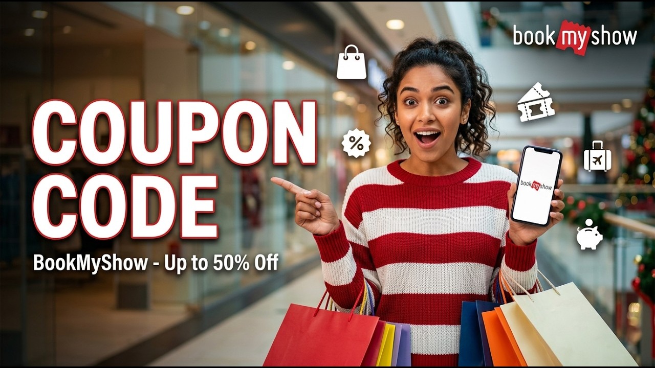 Best BookMyShow Coupon Code 2026 ✅ Get Exclusive BookMyShow Deals