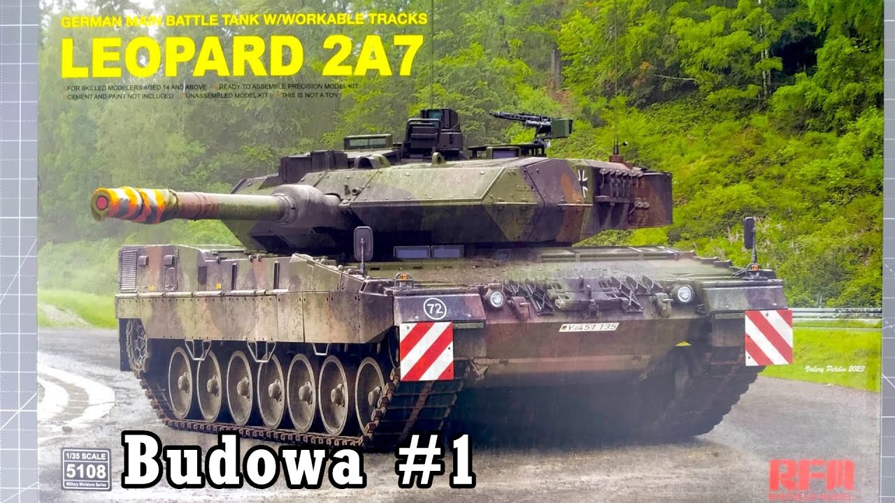 Leopard 2A7 | RFM | 1/35 | Model building #1
