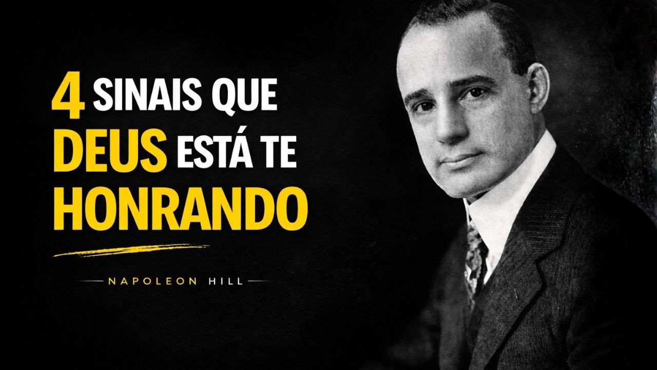 QUANDO DEUS VAI TE HONRAR… ESTES 4 SINAIS COMEÇAM A APARECER | Napoleon Hill
