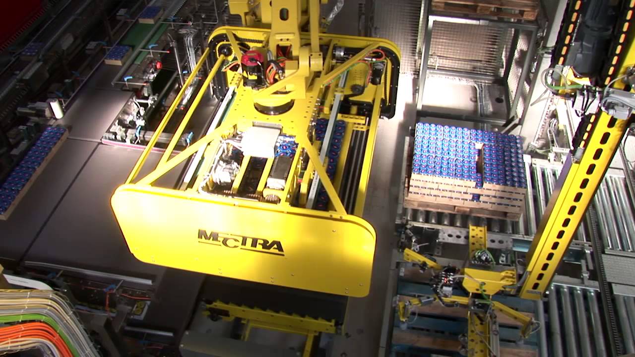 MECTRA Robotic palletiser KUATTRO XL layer picking head INPA