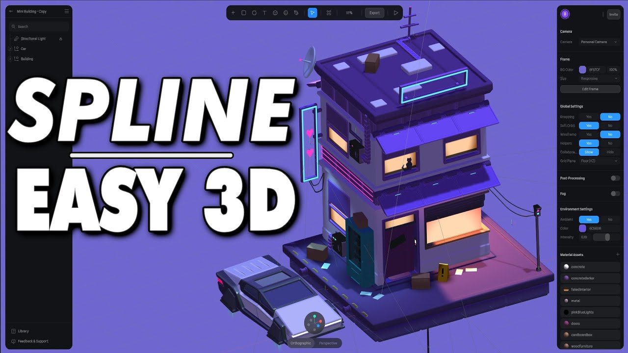 SPLINE - 3D Modeling Made Extremely Easy