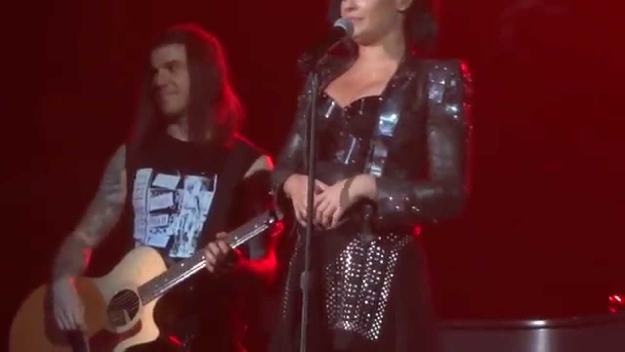 Here We Go Again (acoustic) - Demi Lovato iWireless center Moline, Illinois Oct 11th