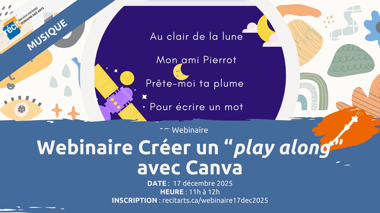 Webinaire : Créer un « play along » avec Canva
