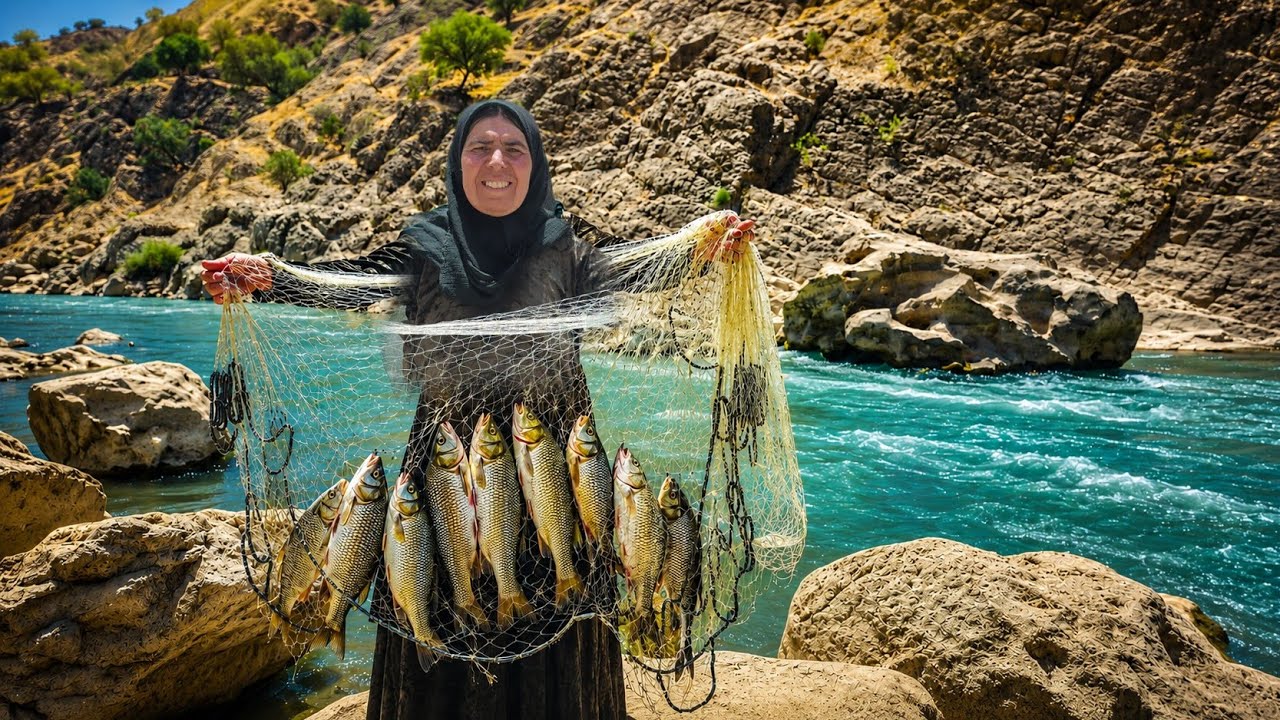 Zahra the Fisherwoman: A BIG New Riverside Adventure (Full Story!) 🎣🌊🌿🔥