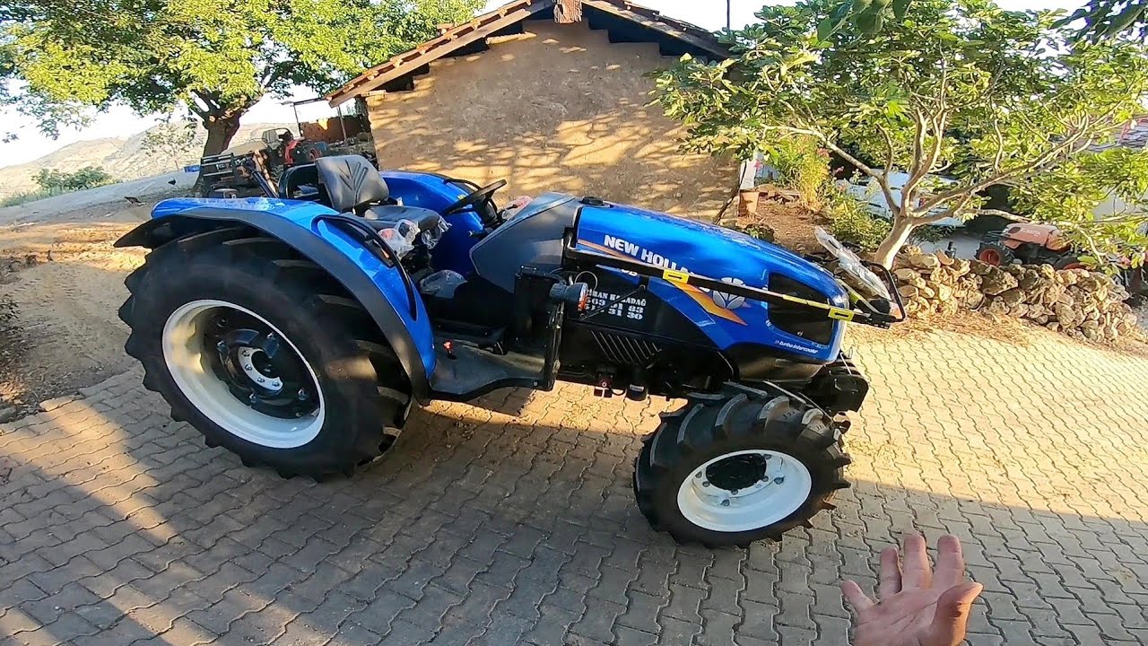 Sıfır Geldikten Sonra İlk Kullanım Testi ( New Holland T580B )