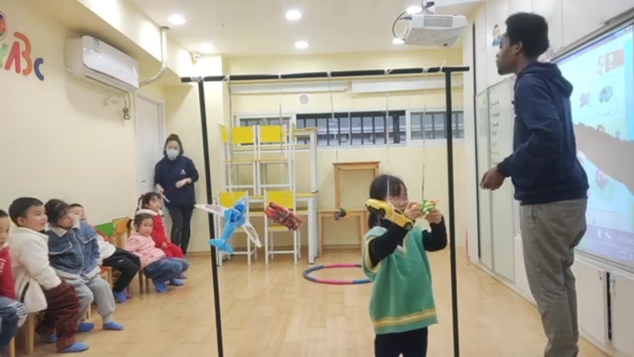 ESL Demo lesson~ How to use creativity in the classroom ~ transportation - Do you have a bus? Yes/No