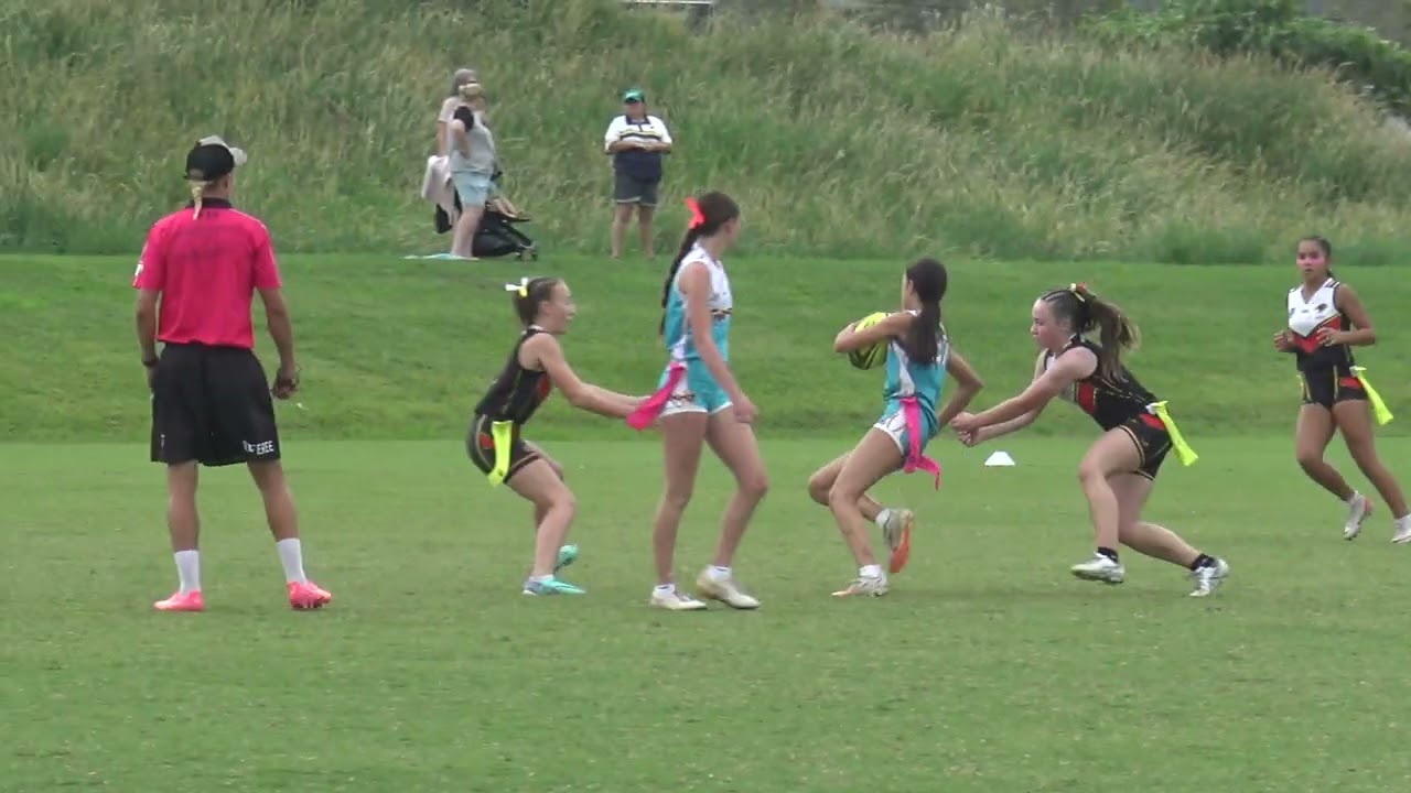 *HIGHLIGHTS* 2024 | U14 GIRLS: Shellharbour Spirit V Heathcote Engadine | NSW OZTAG CHAMPIONSHIPS