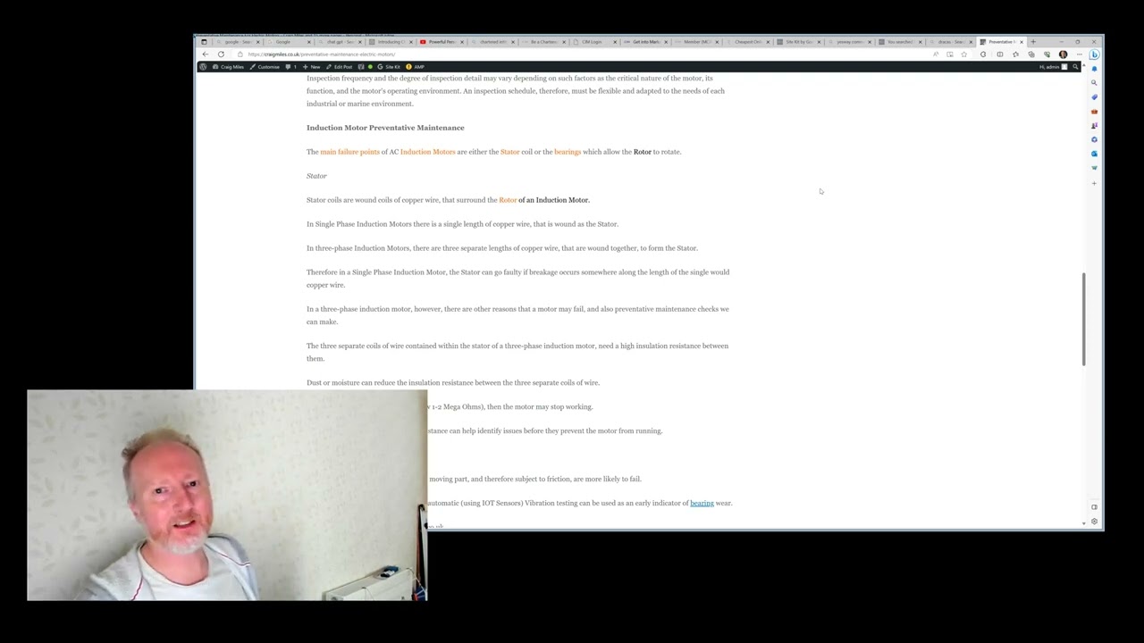 Preventative Motor Maintenance