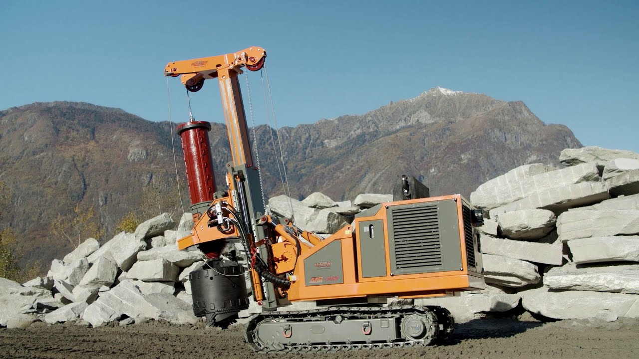 Marini Srl - MR-P 350 compact piling rig